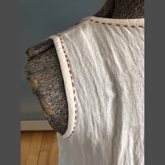 Embroidered Cotton Gauze Tunic - Picture 4 of 5